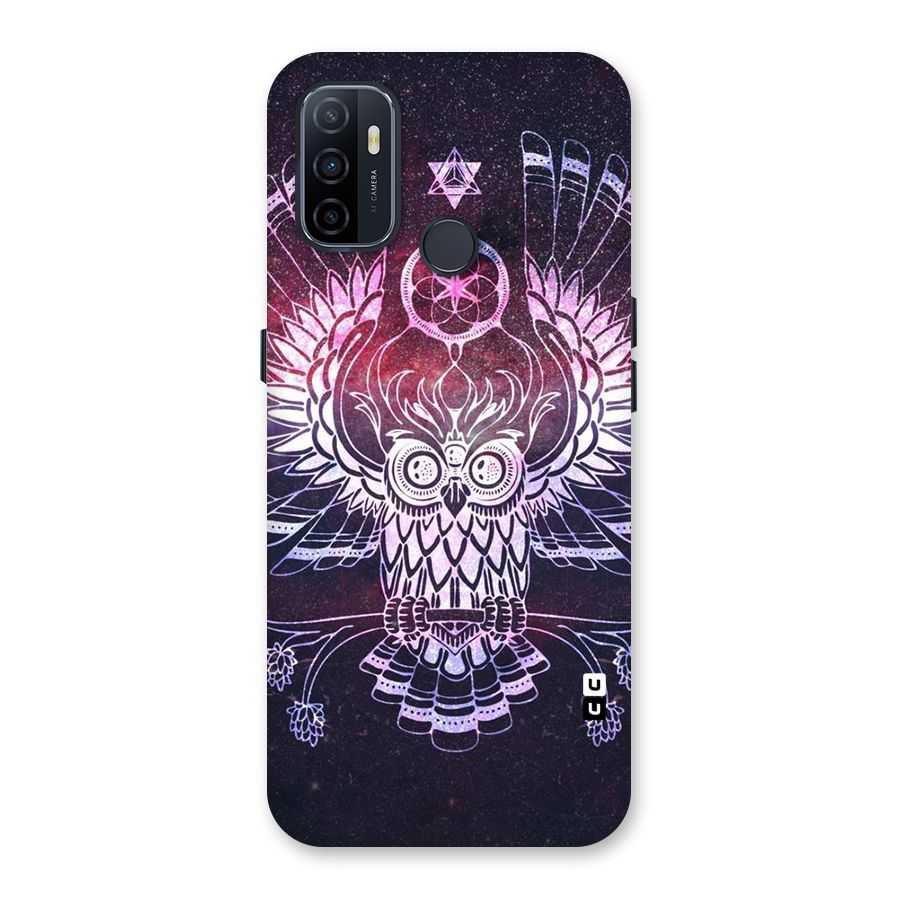 Owl Quirk Swag Back Case for Oppo A32