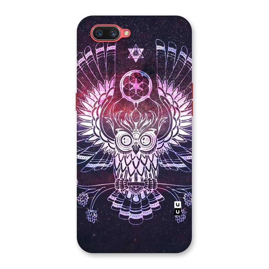 Owl Quirk Swag Back Case for Oppo A3s