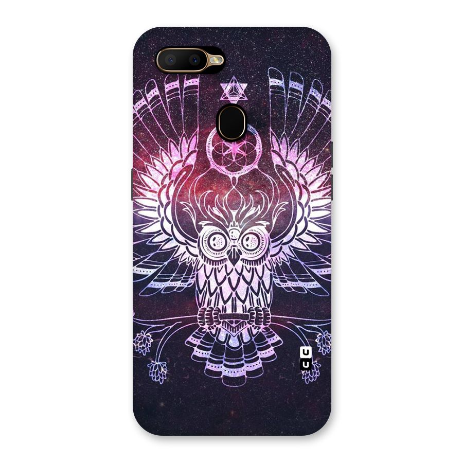 Owl Quirk Swag Back Case for Oppo A5s