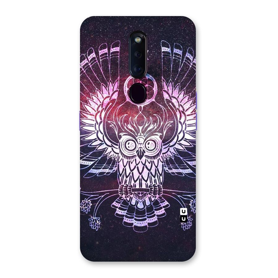 Owl Quirk Swag Back Case for Oppo F11 Pro