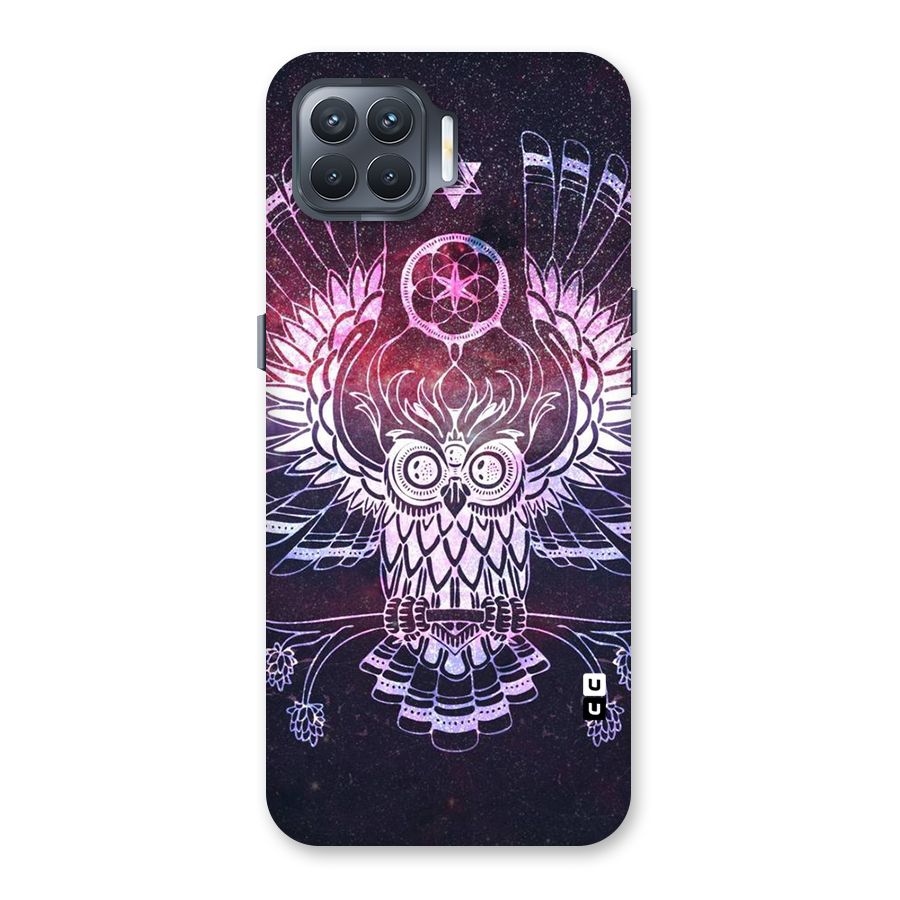 Owl Quirk Swag Back Case for Oppo F17 Pro