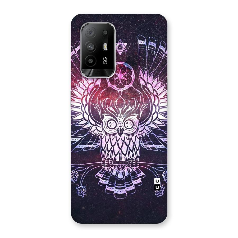 Owl Quirk Swag Back Case for Oppo F19 Pro Plus 5G