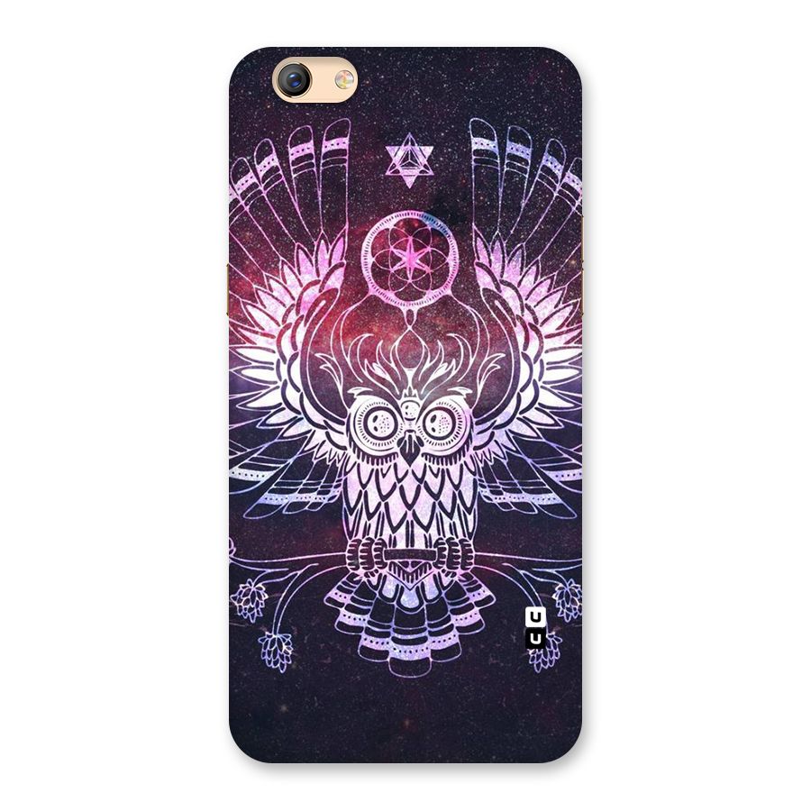 Owl Quirk Swag Back Case for Oppo F3 Plus