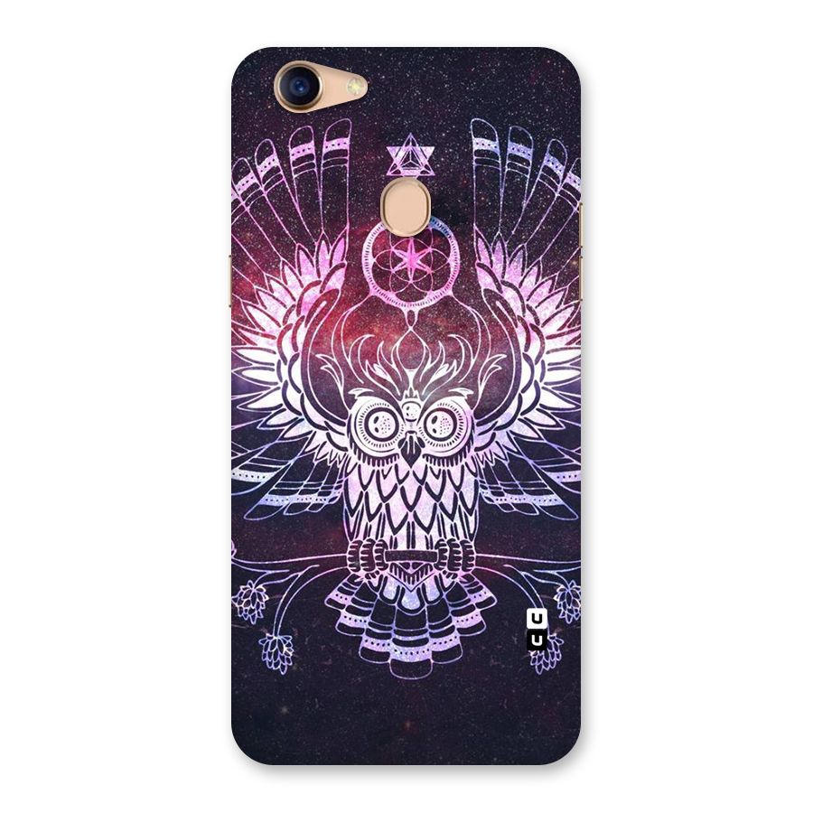 Owl Quirk Swag Back Case for Oppo F5