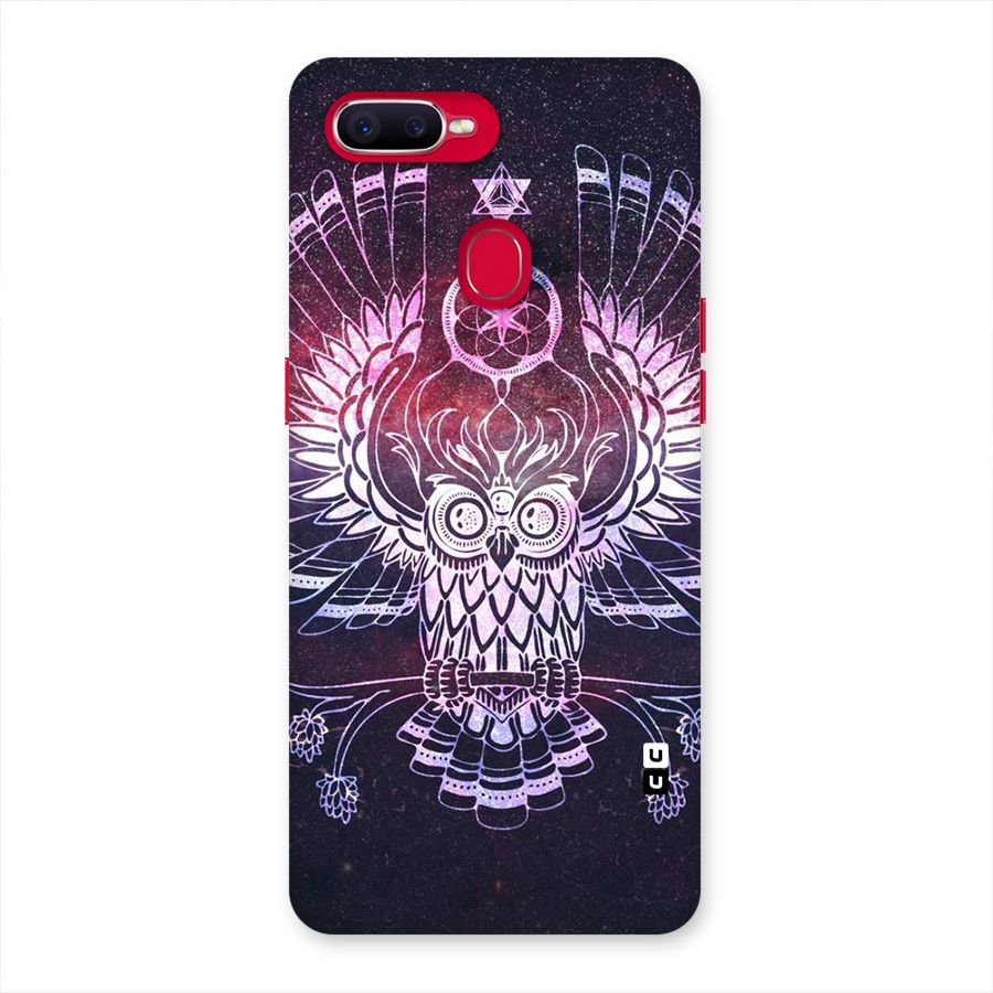 Owl Quirk Swag Back Case for Oppo F9 Pro