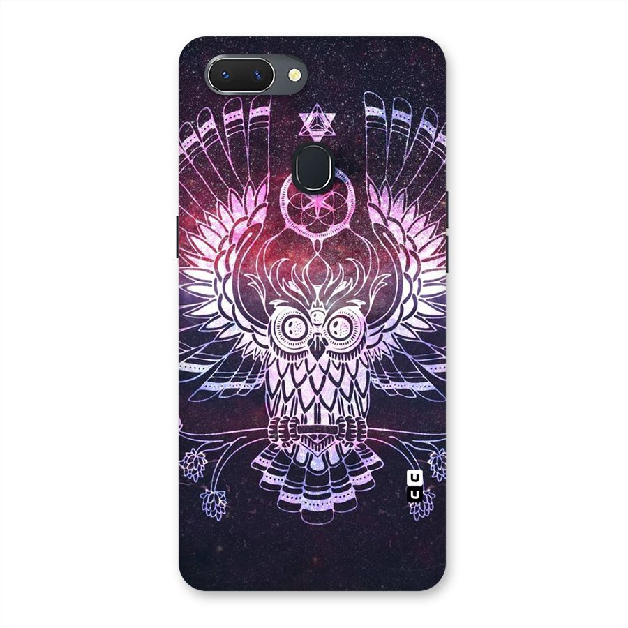 Owl Quirk Swag Back Case for Oppo Realme 2