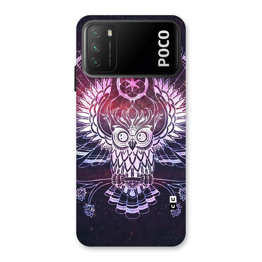 Owl Quirk Swag Back Case for Poco M3