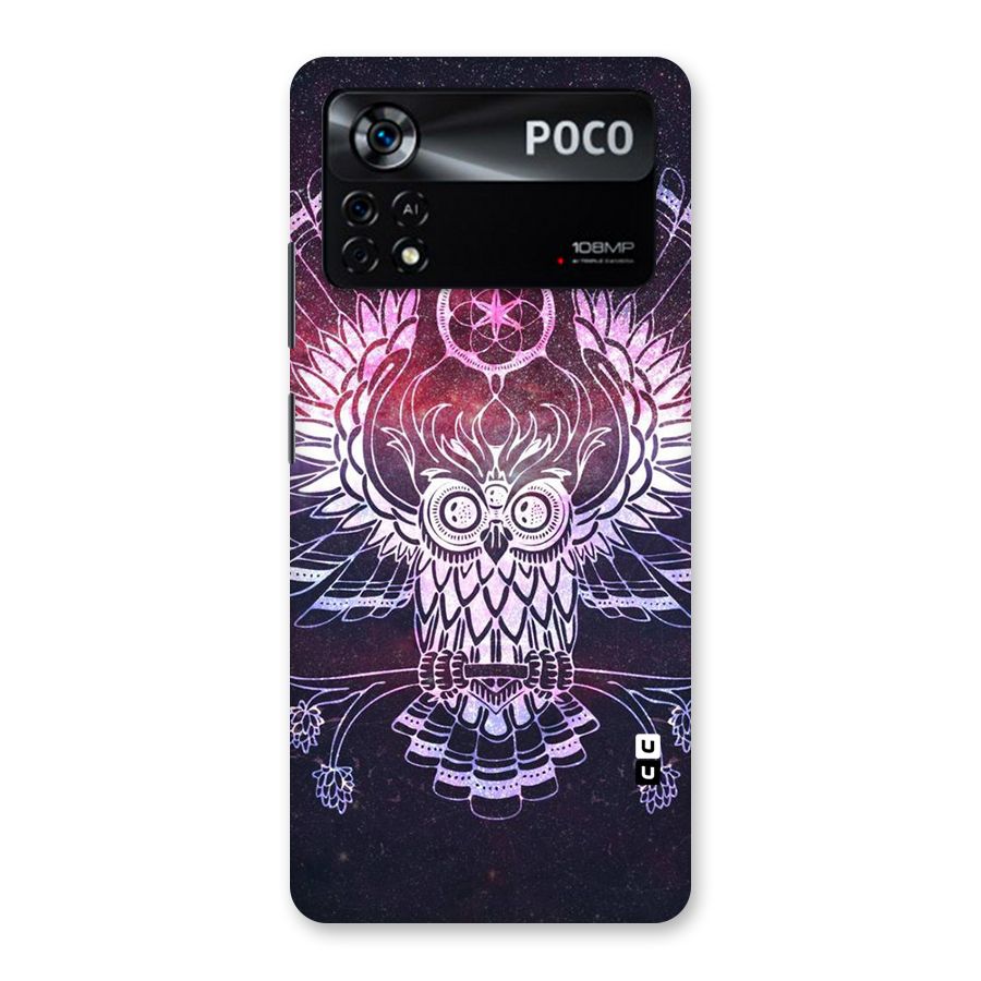 Owl Quirk Swag Back Case for Poco X4 Pro 5G