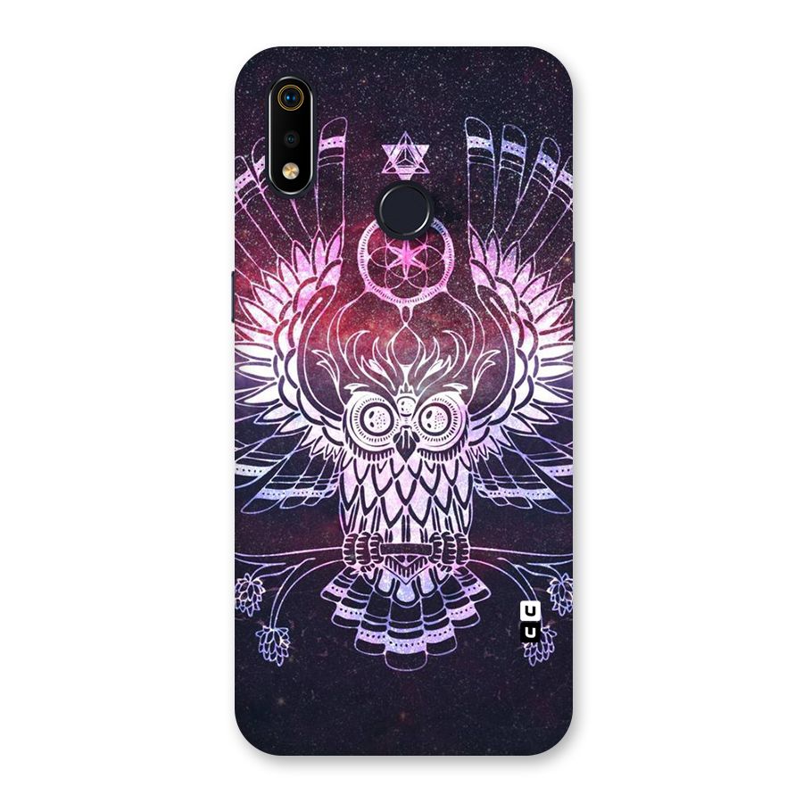 Owl Quirk Swag Back Case for Realme 3i