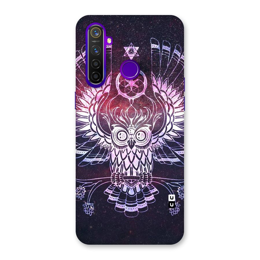 Owl Quirk Swag Back Case for Realme 5 Pro