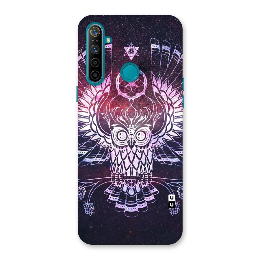 Owl Quirk Swag Back Case for Realme 5i
