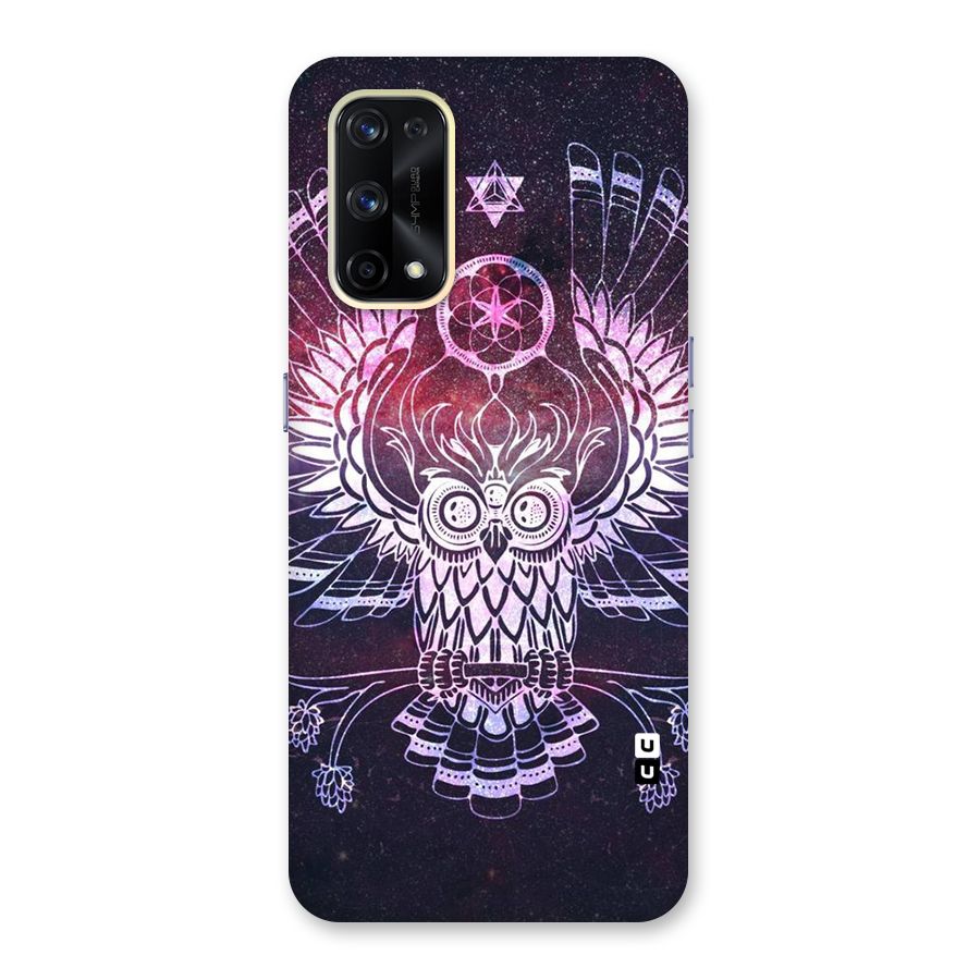 Owl Quirk Swag Glass Back Case for Realme X7 Pro
