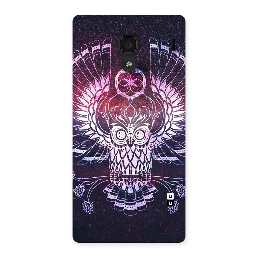 Owl Quirk Swag Back Case for Redmi 1S