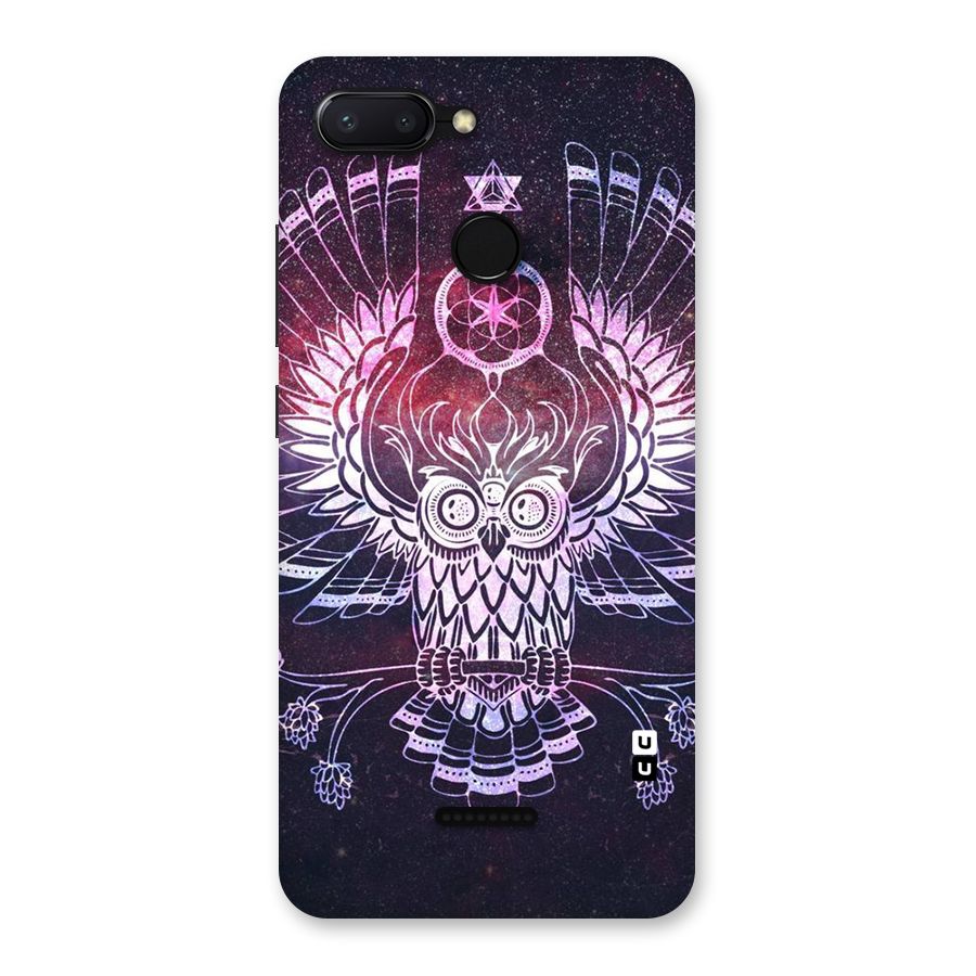 Owl Quirk Swag Back Case for Redmi 6