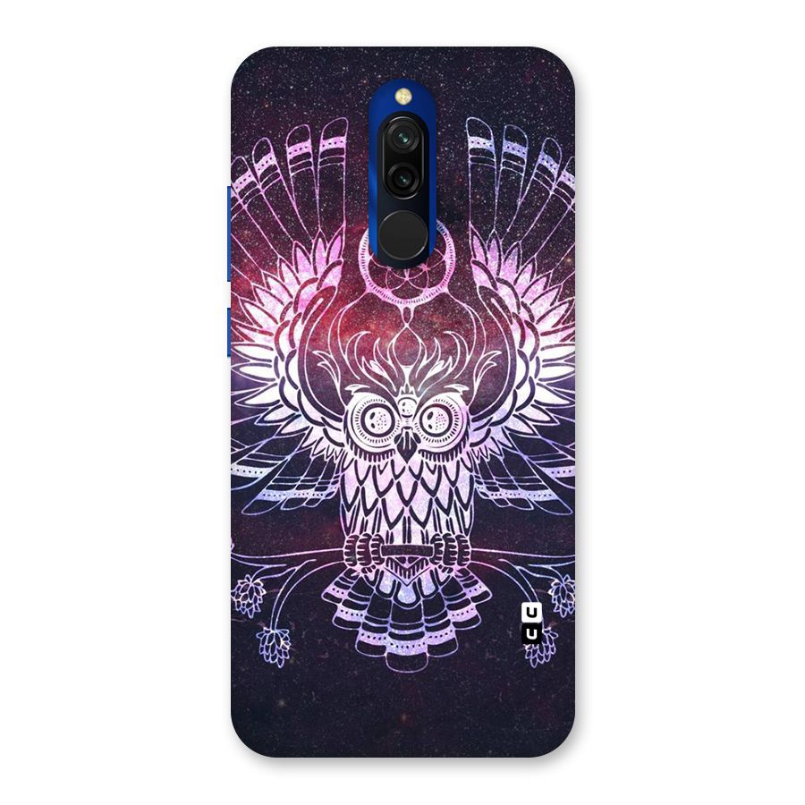 Owl Quirk Swag Back Case for Redmi 8