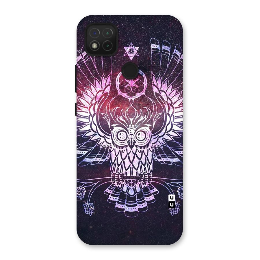Owl Quirk Swag Back Case for Redmi 9C