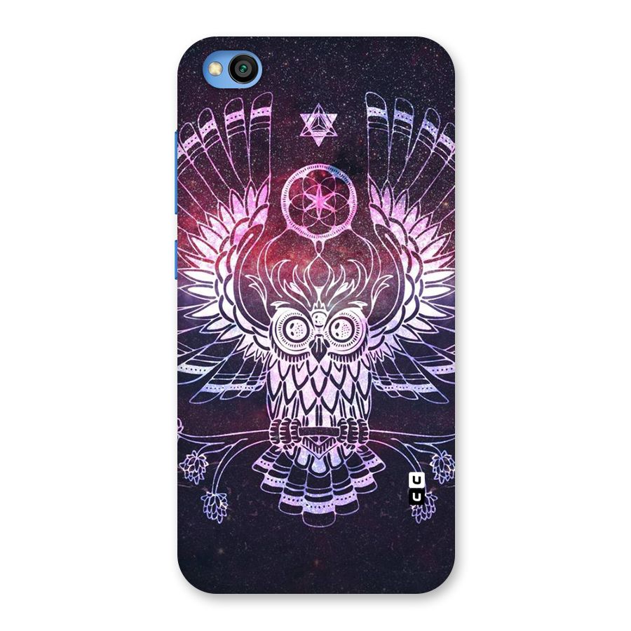 Owl Quirk Swag Back Case for Redmi Go