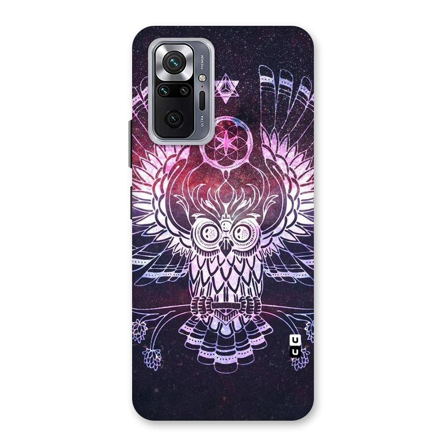 Owl Quirk Swag Back Case for Redmi Note 10 Pro