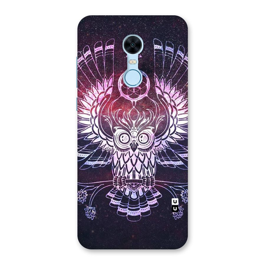 Owl Quirk Swag Back Case for Redmi Note 5