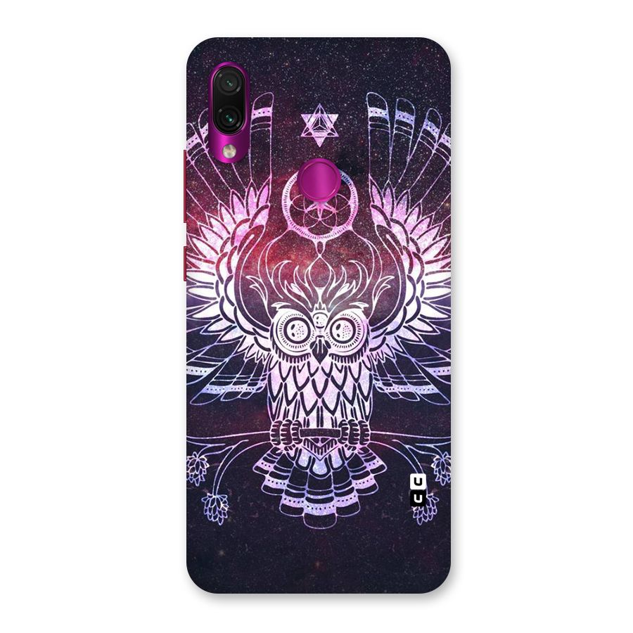 Owl Quirk Swag Back Case for Redmi Note 7 Pro