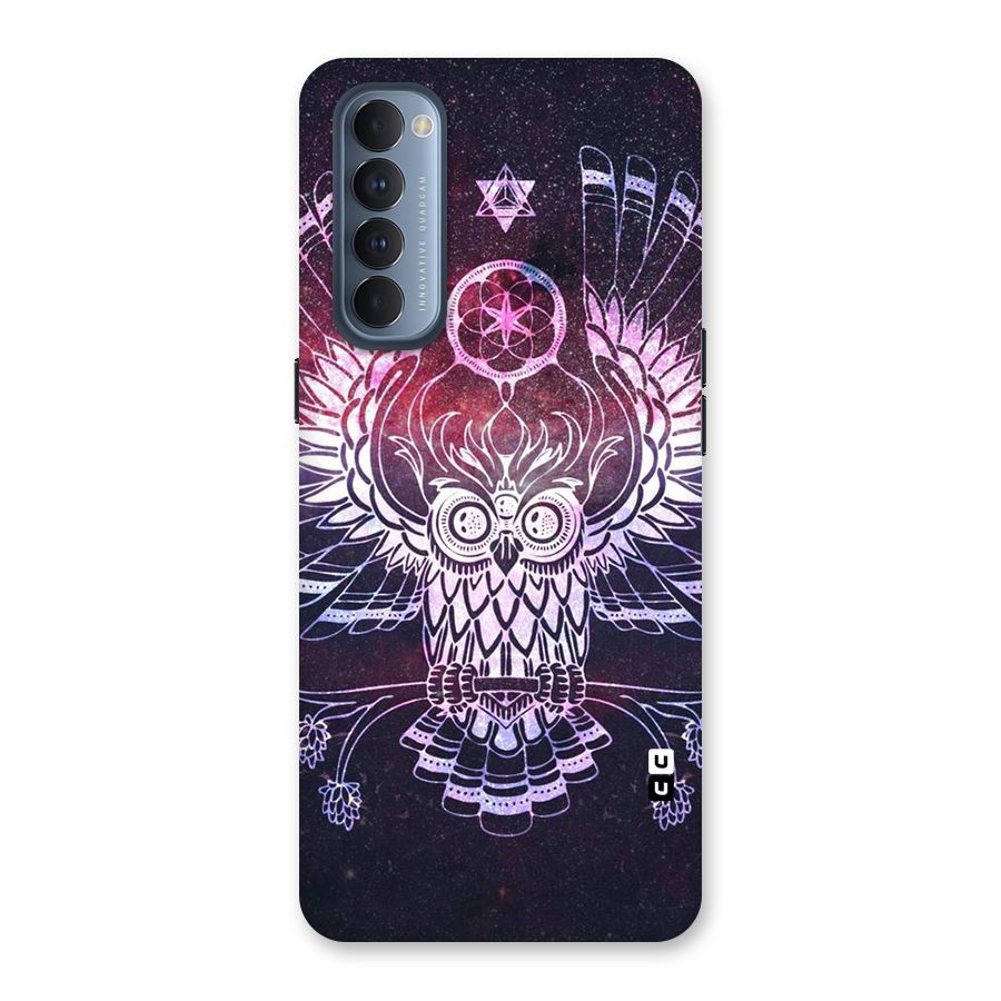 Owl Quirk Swag Back Case for Reno4 Pro
