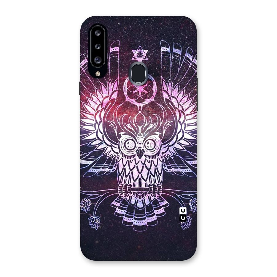 Owl Quirk Swag Back Case for Samsung Galaxy A20s