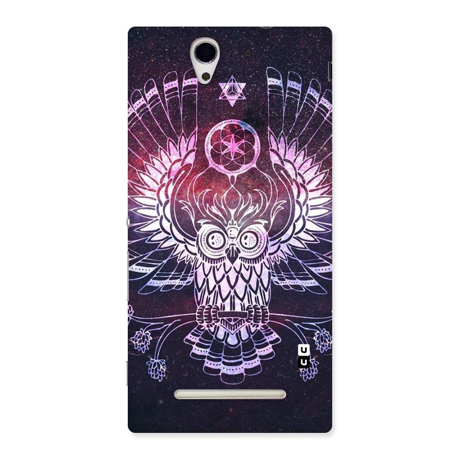Owl Quirk Swag Back Case for Sony Xperia C3