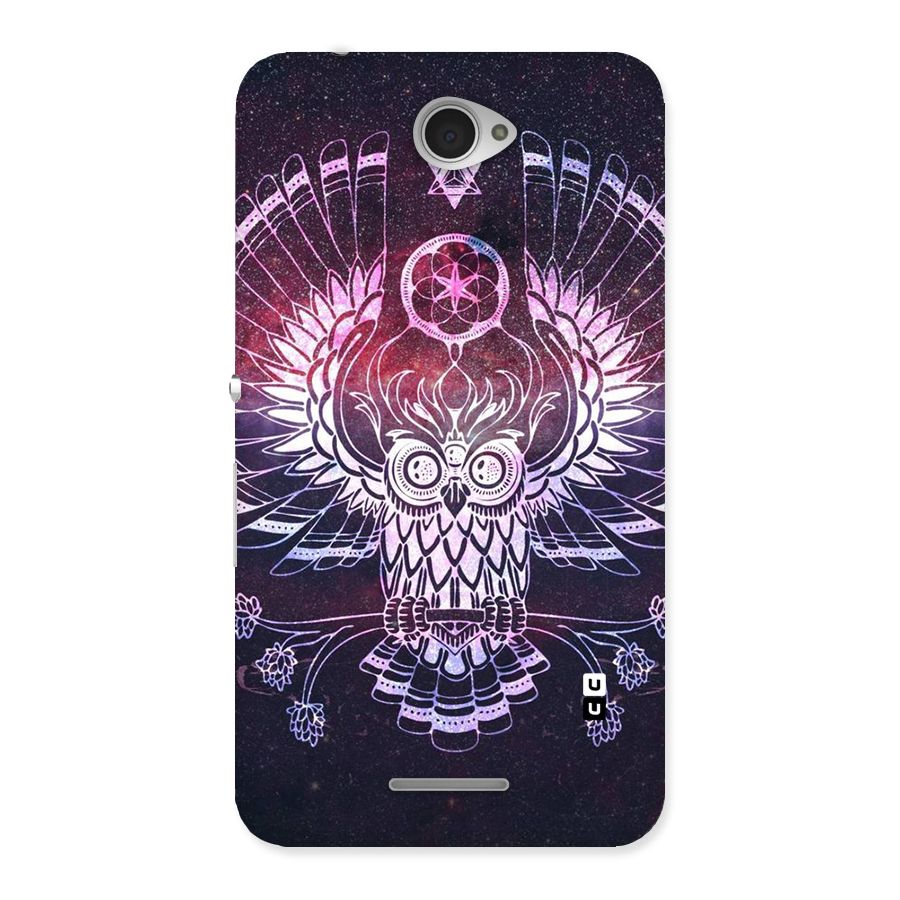 Owl Quirk Swag Back Case for Sony Xperia E4
