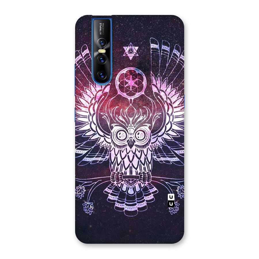 Owl Quirk Swag Back Case for Vivo V15 Pro