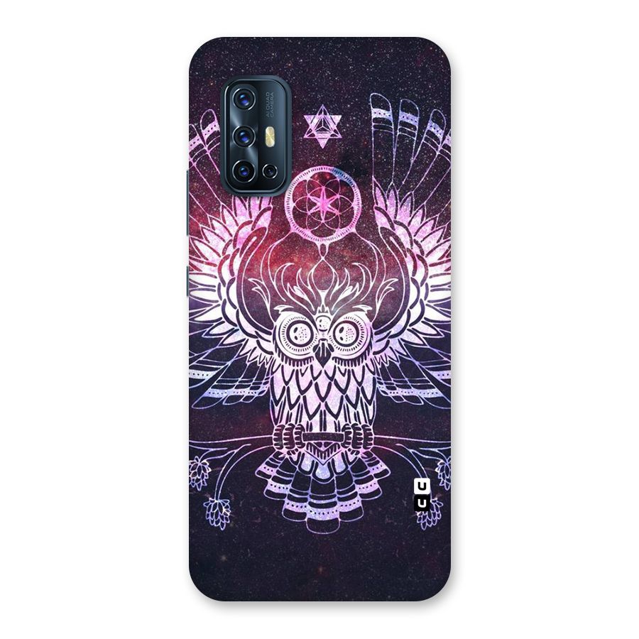 Owl Quirk Swag Back Case for Vivo V17