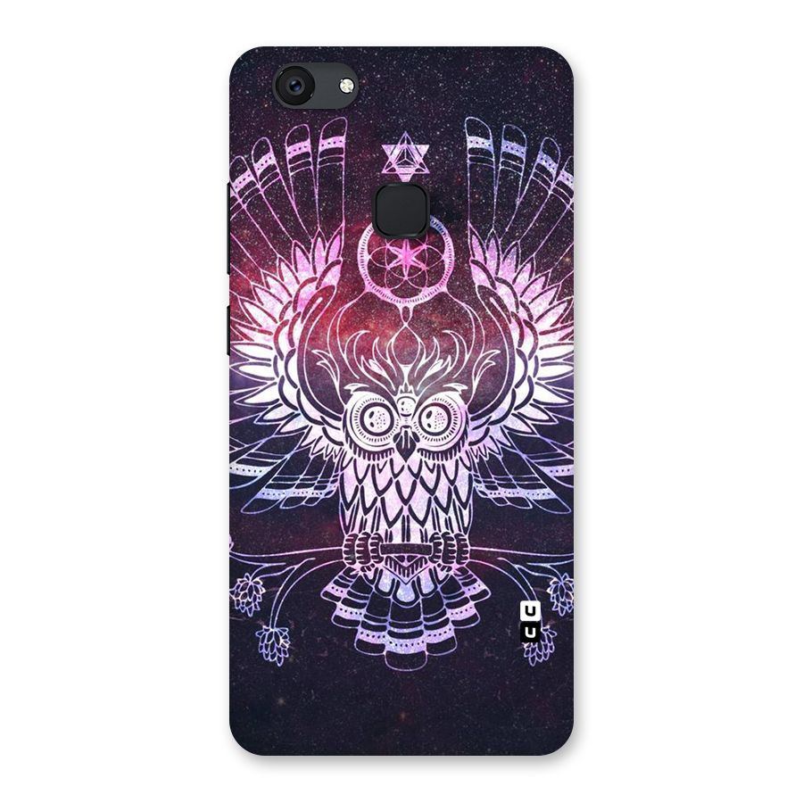 Owl Quirk Swag Back Case for Vivo V7 Plus