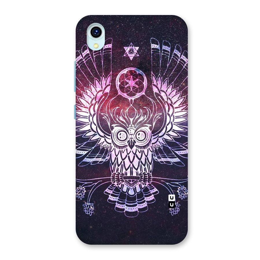 Owl Quirk Swag Back Case for Vivo Y1s