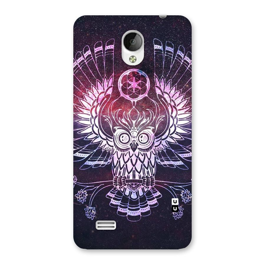 Owl Quirk Swag Back Case for Vivo Y21