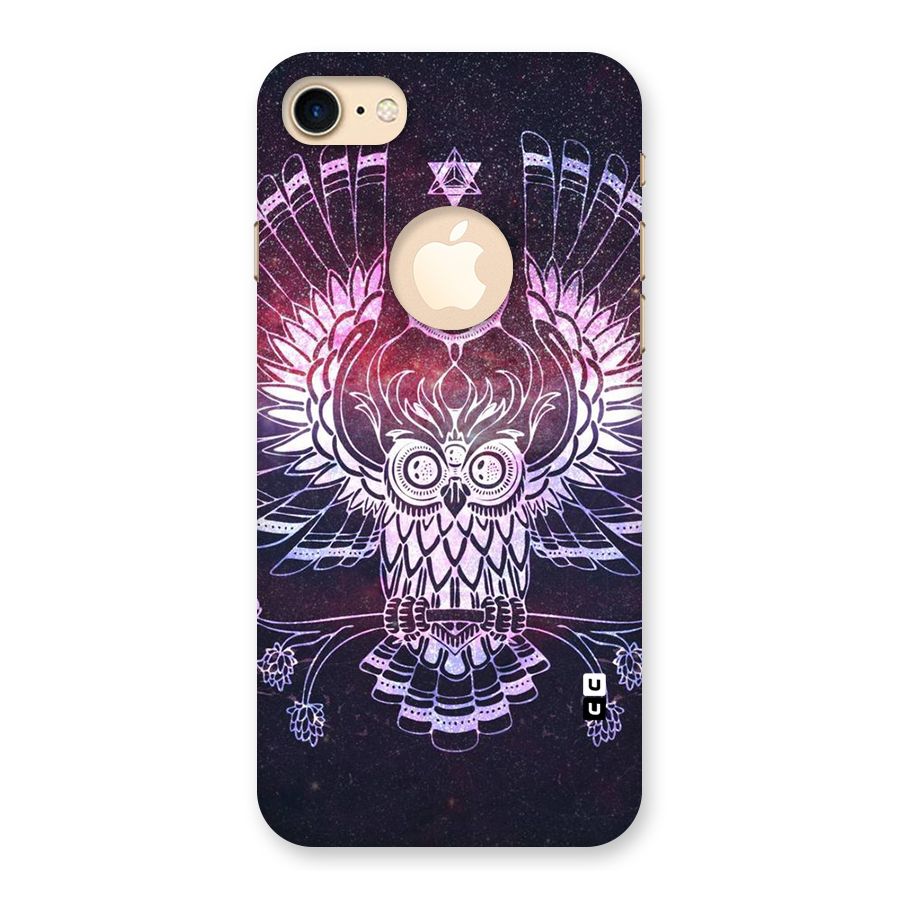 Owl Quirk Swag Back Case for iPhone 7 Logo Cut