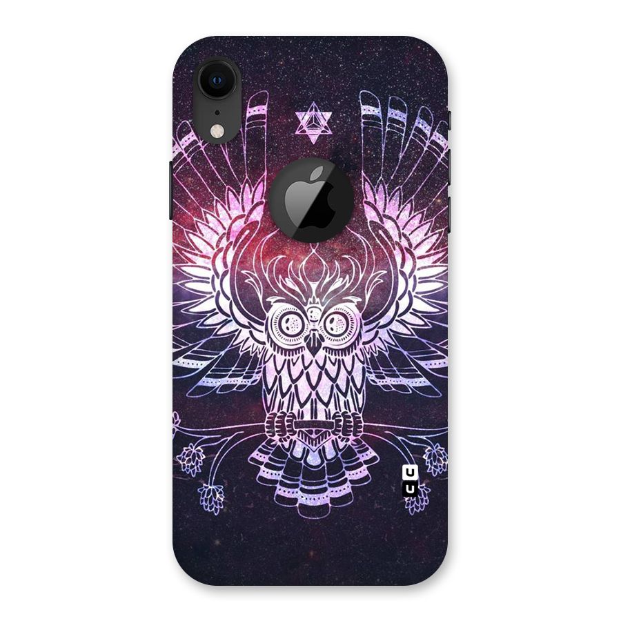Owl Quirk Swag Back Case for iPhone XR Logo Cut