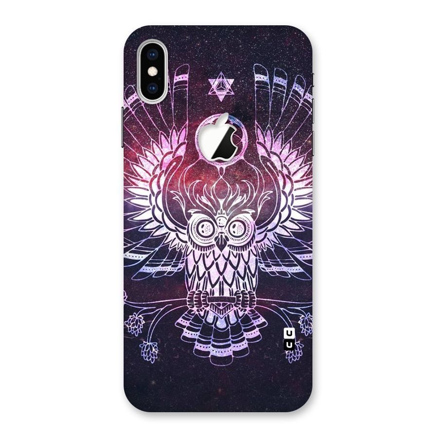 Owl Quirk Swag Back Case for iPhone XS Max Apple Cut