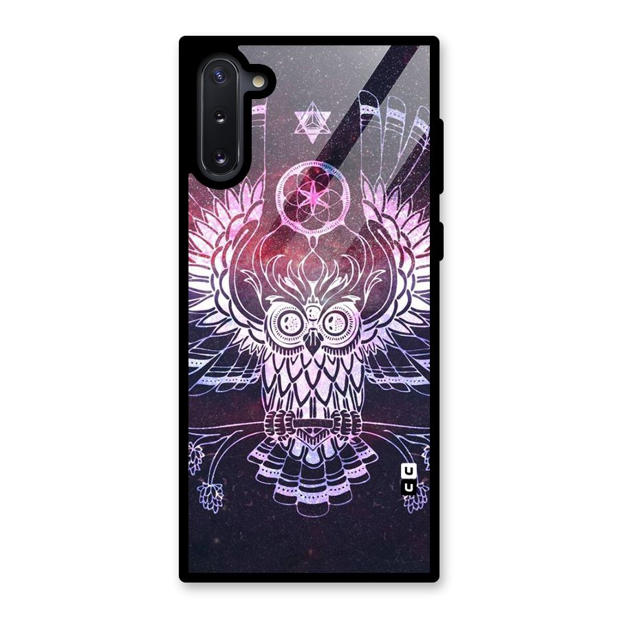 Owl Quirk Swag Glass Back Case for Galaxy Note 10