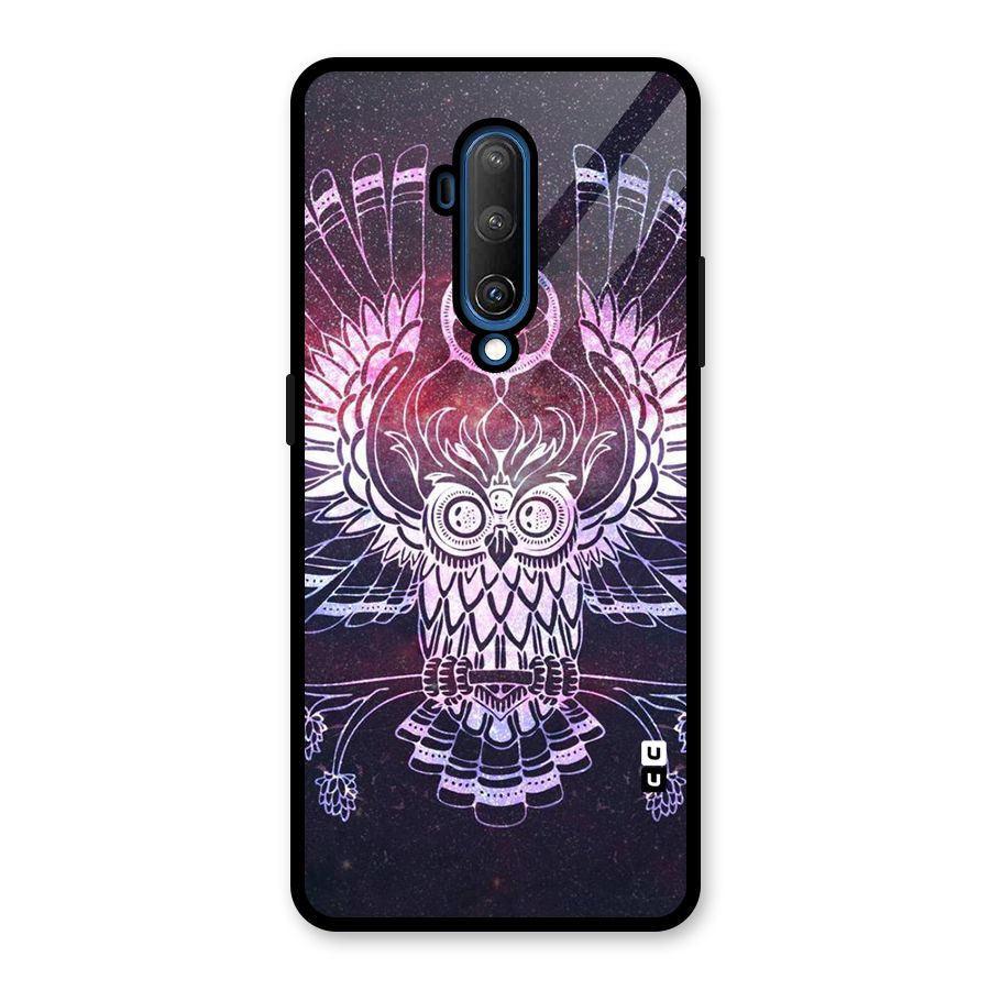 Owl Quirk Swag Glass Back Case for OnePlus 7T Pro