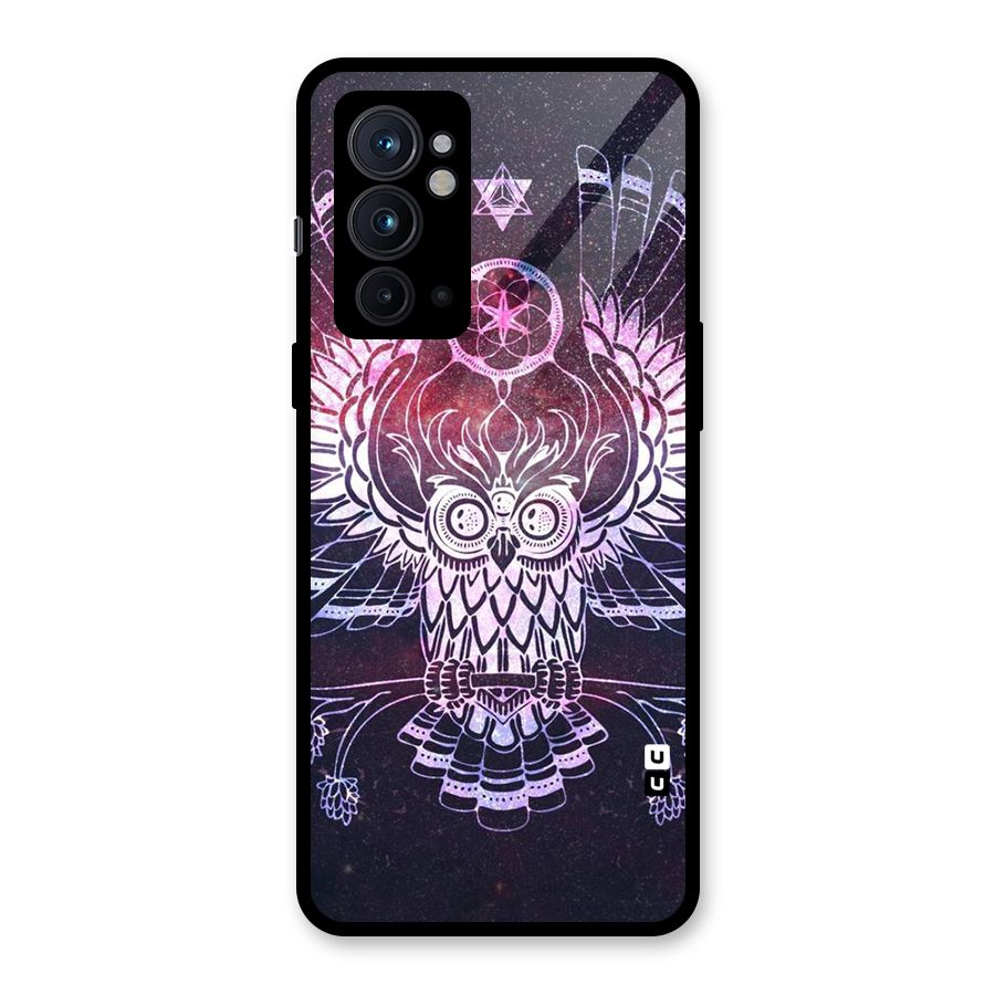 Owl Quirk Swag Glass Back Case for OnePlus 9RT 5G