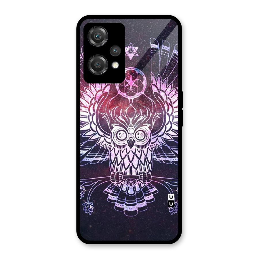 Owl Quirk Swag Glass Back Case for OnePlus Nord CE 2 Lite 5G