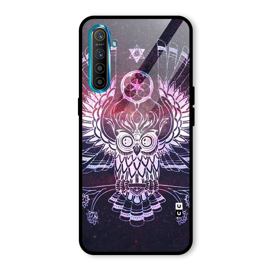 Owl Quirk Swag Glass Back Case for Realme X2