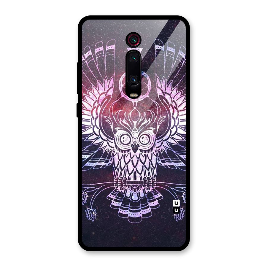 Owl Quirk Swag Glass Back Case for Redmi K20