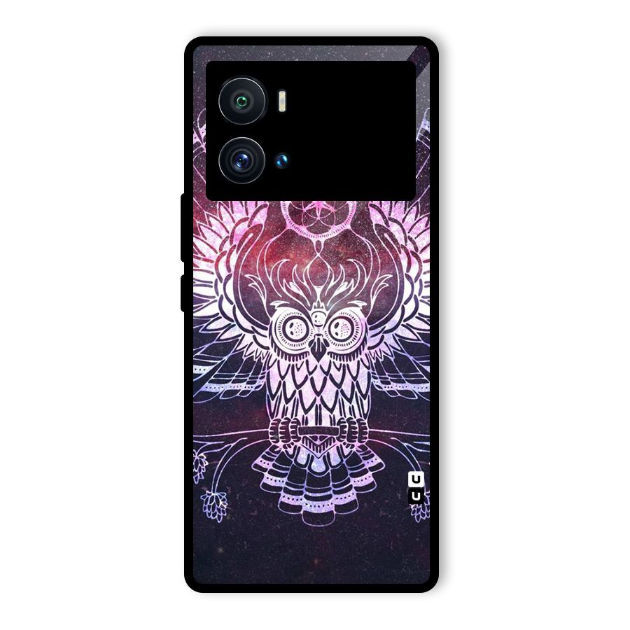 Owl Quirk Swag Glass Back Case for Vivo iQOO 9 Pro