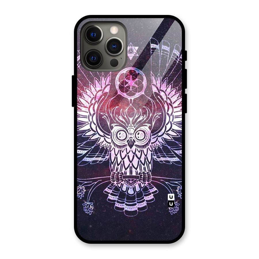 Owl Quirk Swag Glass Back Case for iPhone 12 Pro Max