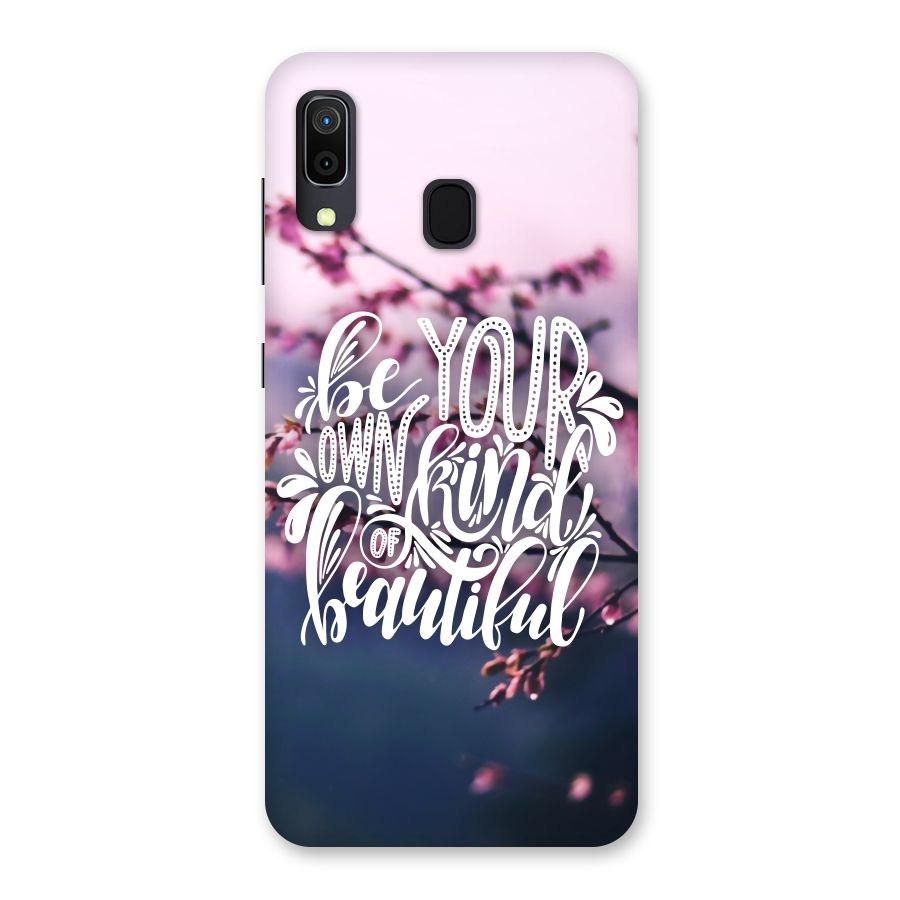 Own Kind of Beautiful Back Case for Galaxy A30