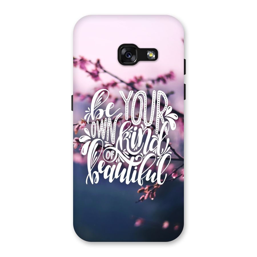 Own Kind of Beautiful Back Case for Galaxy A3 (2017)