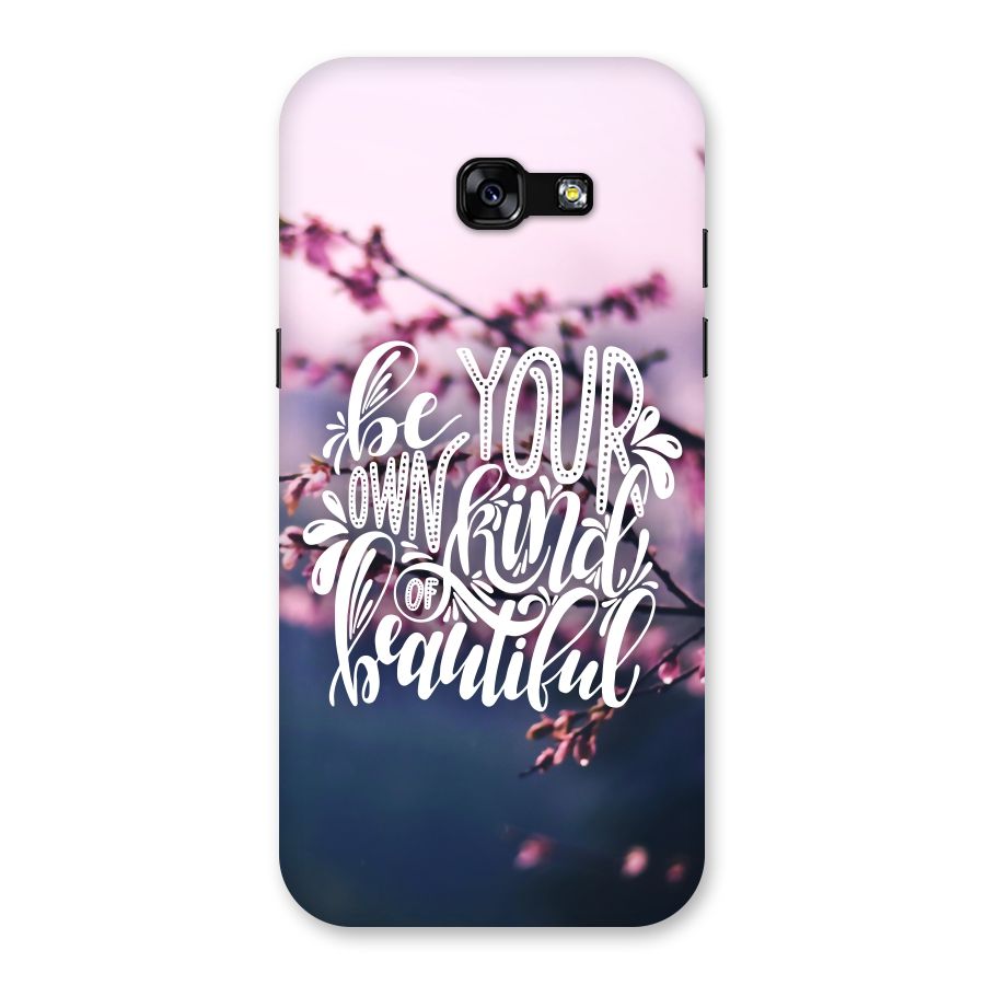 Own Kind of Beautiful Back Case for Galaxy A5 2017