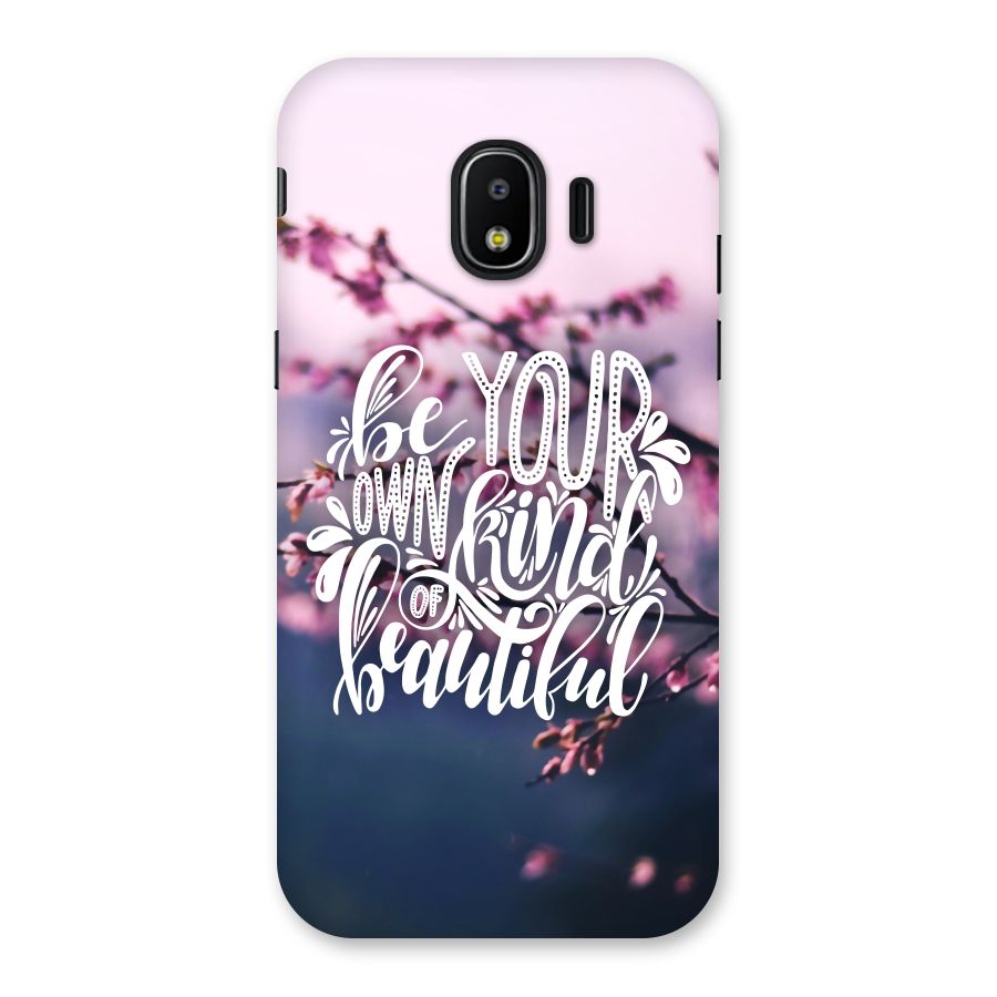 Own Kind of Beautiful Back Case for Galaxy J2 Pro 2018