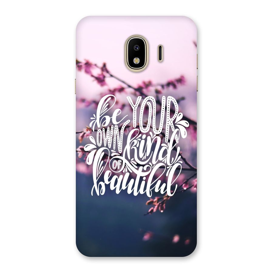 Own Kind of Beautiful Back Case for Galaxy J4