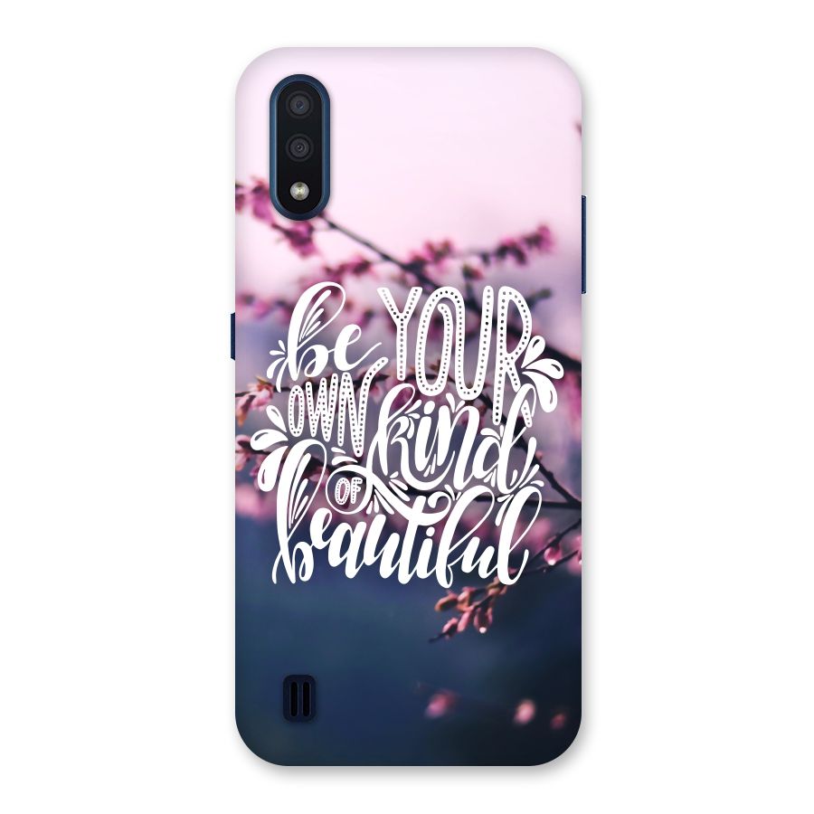 Own Kind of Beautiful Back Case for Galaxy M01